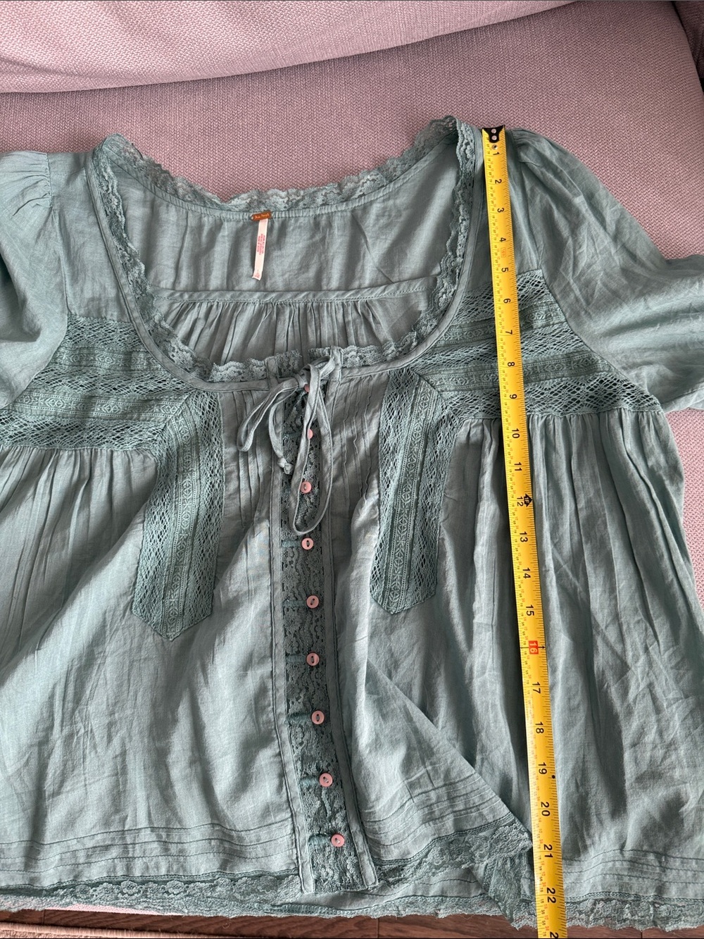 Free People Forevermore Long-Sleeve Top Size XL - Picture 10 of 13